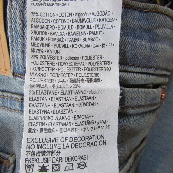 Levi's Boy's 514 Straight Leg Regular Fit Performance Stretch Denim Jeans - Picture 5 of 5